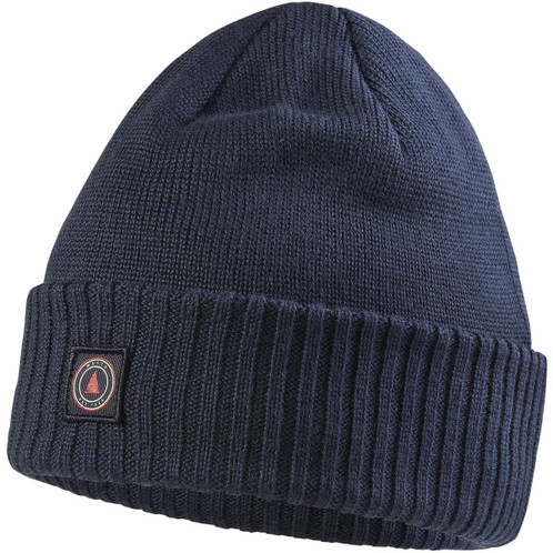 True Navy Musto Unisex Salcombe Beanie Front