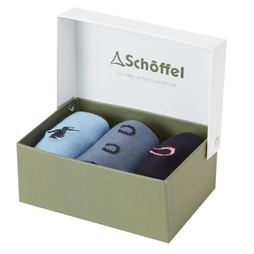 Schoffel Womens Bamboo Socks Pack Of 3