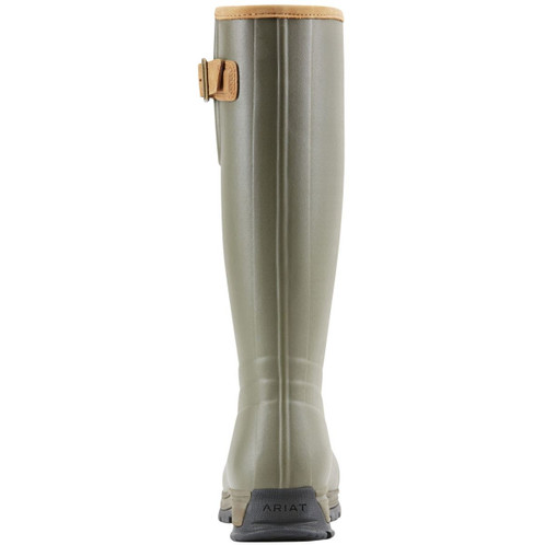 Olive Green Ariat Burford Insulated Womens Wellies Rear