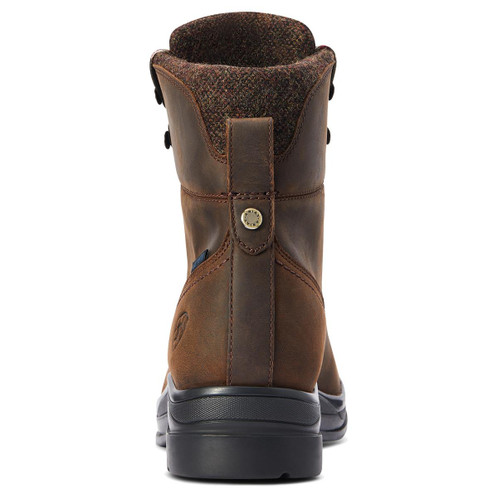 Chocolate Ariat Womens Harper H2O Boots Rear