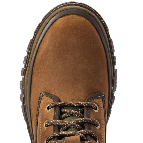 Oily Distressed Brown/Olive Ariat Womens Moresby Boots Top