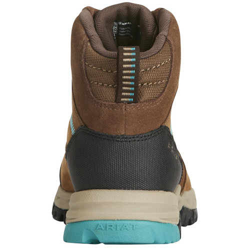 Distressed Brown Ariat Womens Skyline Mid Boots Heel