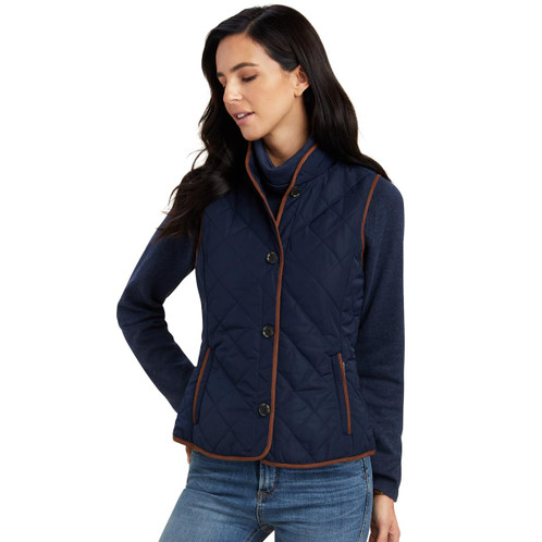 Navy Ariat Womens Woodside 2.0 Vest