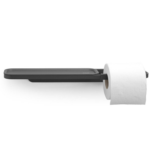 Brabantia MindSet Toilet Roll Holder with Shelf