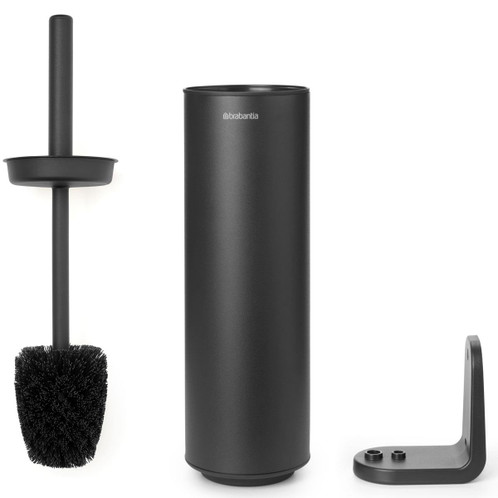 Brabantia MindSet Toilet Brush and Holder Mineral Infinite Grey Detail