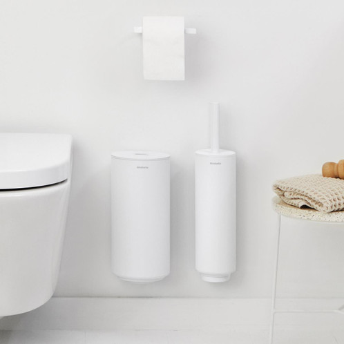 Brabantia MindSet Toilet Set Mineral Fresh White Lifestyle