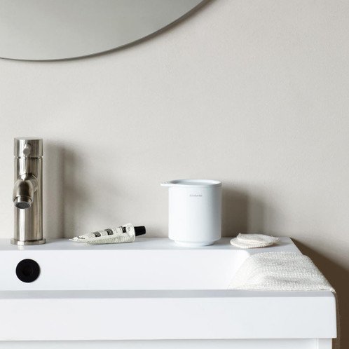 Mineral Fresh White Brabantia MindSet Storage Pot Lifestyle