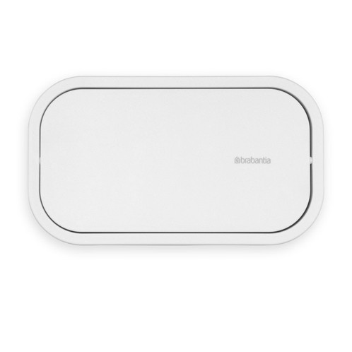 White Brabantia MindSet Bathroom Waste Caddy From Above