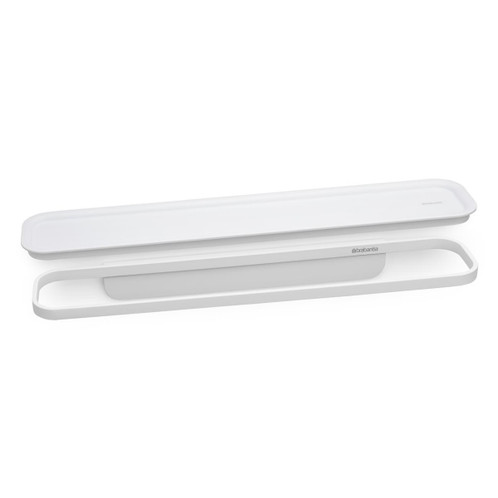 Mineral Fresh White Brabantia MindSet Bathroom Shelf Towel Rail