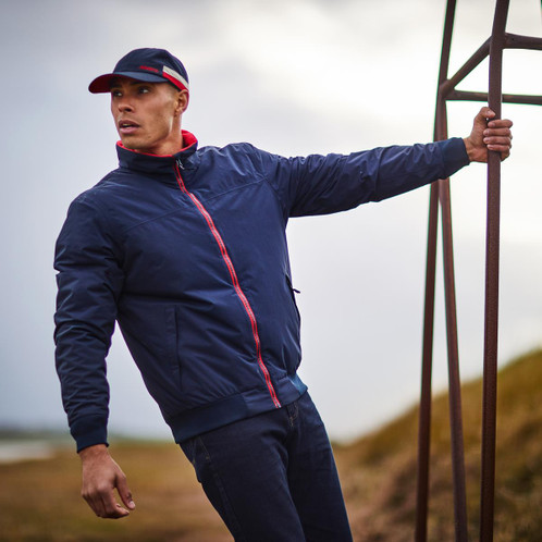 Navy/Red Musto Mens Snug Blouson Jacket 2.0