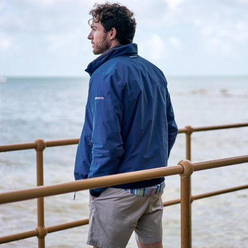 Blue Musto Mens Snug Blouson Jacket 2.0
