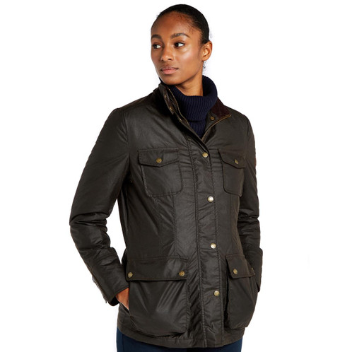 Verdigris Dubarry Womens Munsboro Jacket Front