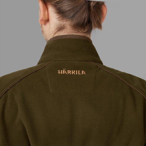 Willow Green Harkila Mens Stornoway Active Shooting HSP Jacket Rear Detail