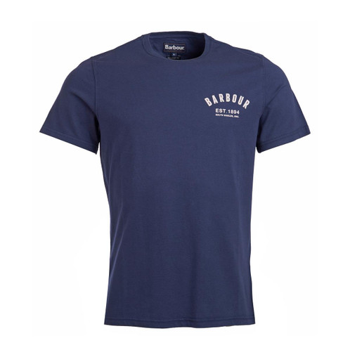 New Navy Barbour Mens Preppy Tee