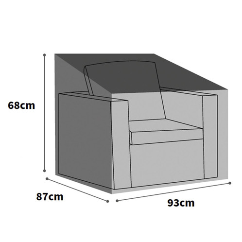 UM610C Specifications Bosmere Ultimate Protector Armchair Cover