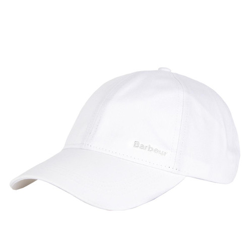 White Barbour Olivia Sports Cap