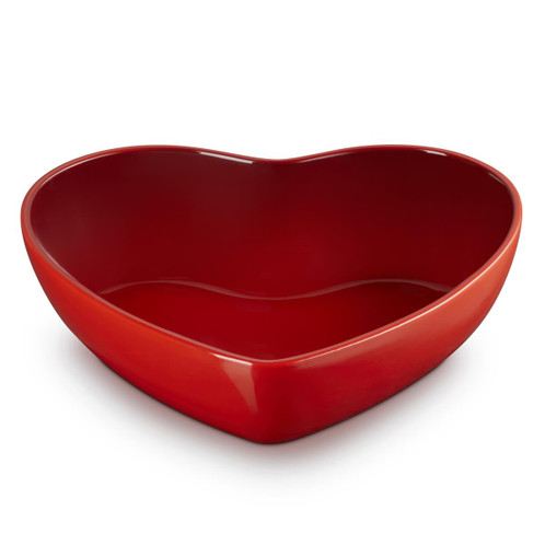 Le Creuset Stoneware Heart Serving Bowl