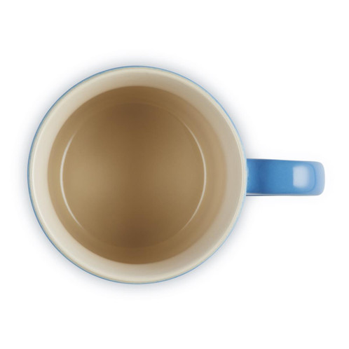 Le Creuset Stoneware Cappuccino Mug Azure Blue