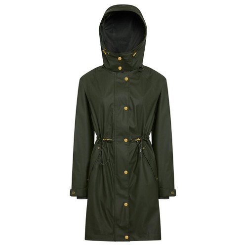 Hunter Green Holland Cooper Womens Chartwell Rain Parka
