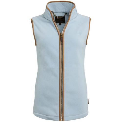 Pale Blue Holland Cooper Womens Country Fleece Gilet