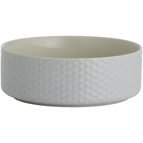 Mason Cash Honeycomb Grey Pet Bowl 15cm