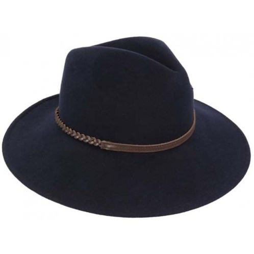 Navy Barbour Womens Tack Fedora