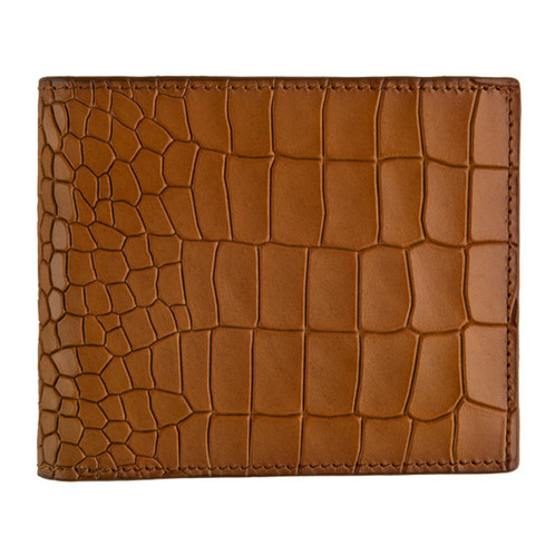 Tan Calf Leather Loake Lombard Wallet