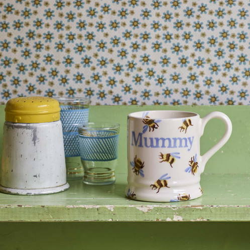 Emma Bridgewater Half Pint Bumblebee Mummy Mug LS3