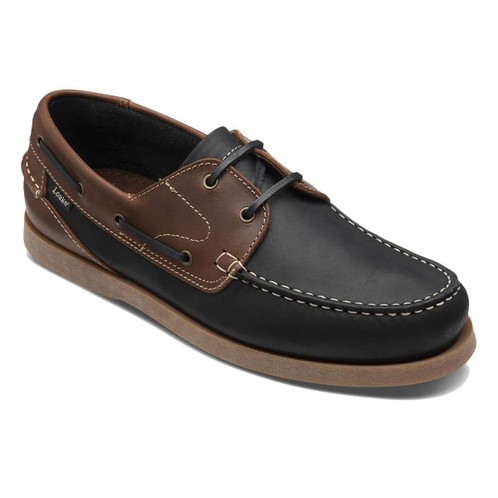 Brown/Navy Loake Mens Lymington Shoes