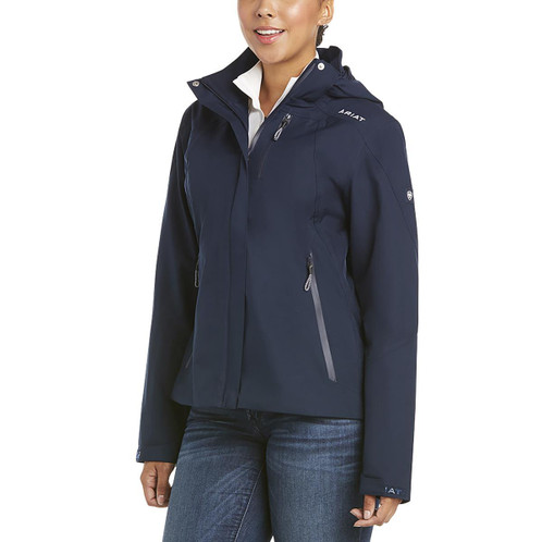 Navy Ariat Womens Coastal Waterproof Jacket