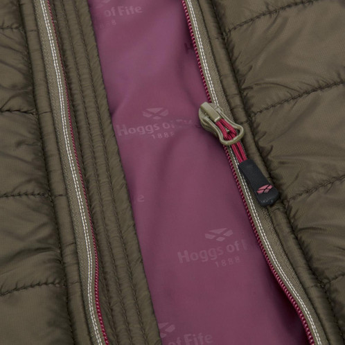 Hoggs Of Fife Kingston Lightweight Quilted Jacket Zip