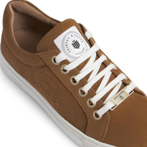  Fairfax & Favor Richmond Trainer Tan Suede