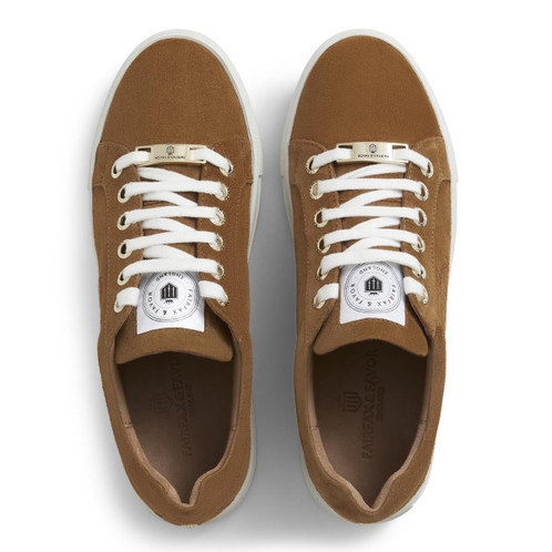  Fairfax & Favor Richmond Trainer Tan Suede