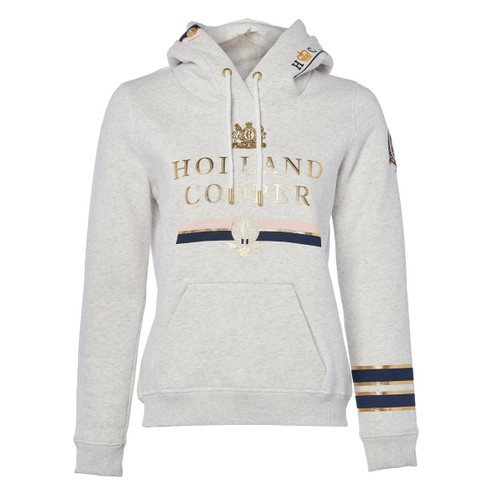 Ice Grey Marl Holland Cooper Womens Heritage Hoodie