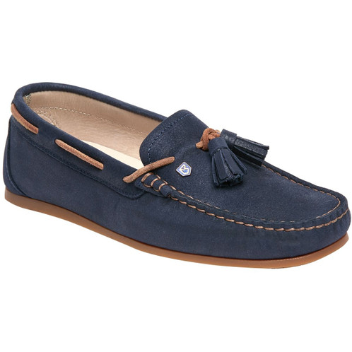 Navy Dubarry Womens Jamaica Loafers