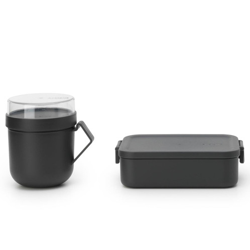 Dark Grey Brabantia Make & Take Lunch Set