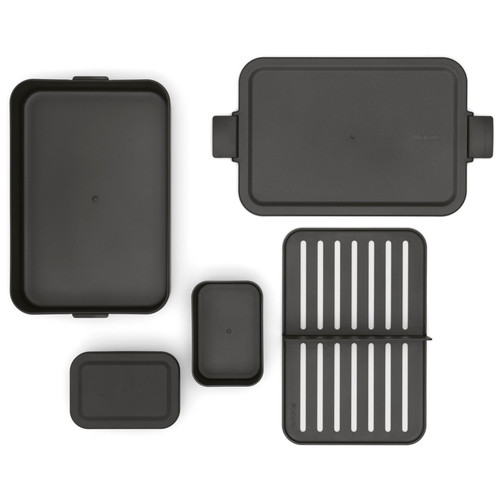 Dark Grey Brabantia Make & Take Bento Lunchbox Dividers