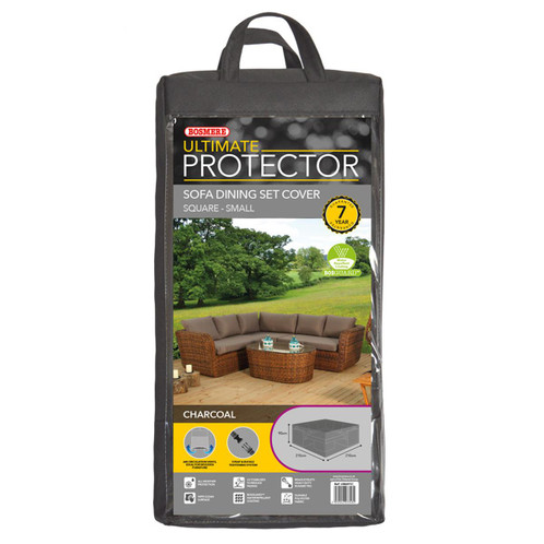 UM691 Charcoal Bosmere Ultimate Protector Corner Sofa and Dining Set Cover