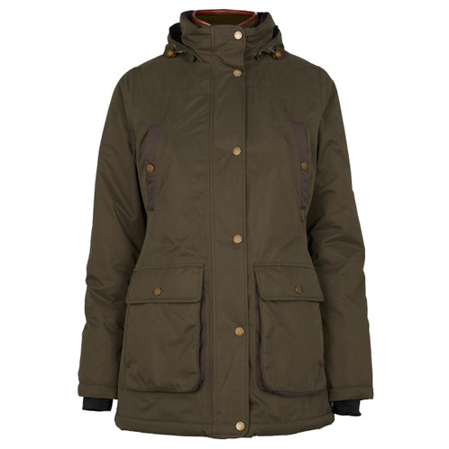 Khaki Holland Cooper Womens Stamford Country Coat