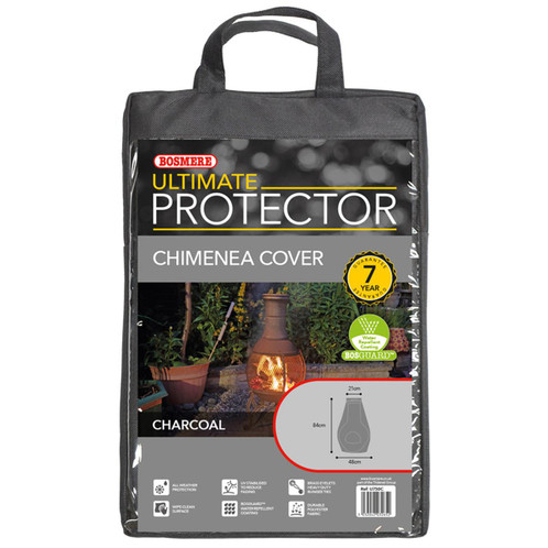 Charcoal Bosmere Ultimate Protector Medium Chimenea Cover