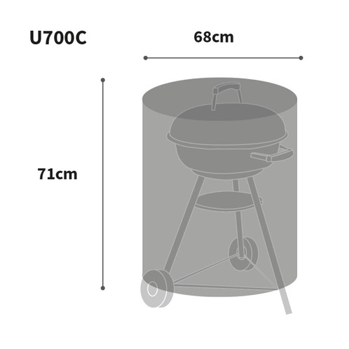 Bosmere Ultimate Protector Kettle Barbecue Cover Size Guide