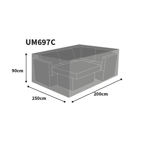 Ultimate Protector Rectangular Sofa & Dining Set Cover Size Guide