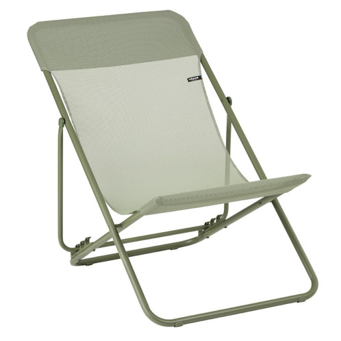 Moss Lafuma Maxi Transat Colour Block Batyline ISO Deck Chair