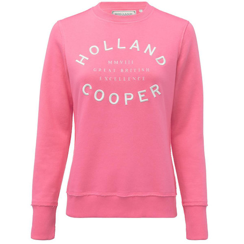 Peony Pink Holland Cooper Womens Varsity Crew