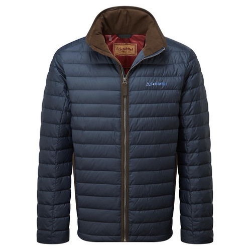 True Navy Schoffel Mens Hallaton Down Jacket