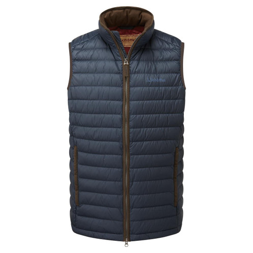 True Navy Schoffel Mens Bowden Down Gilet