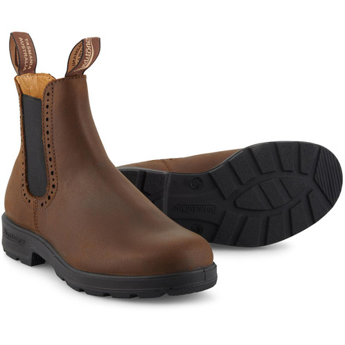 Antique Brown Blundstone Womens 2151 Hi-Top Chelsea Boot