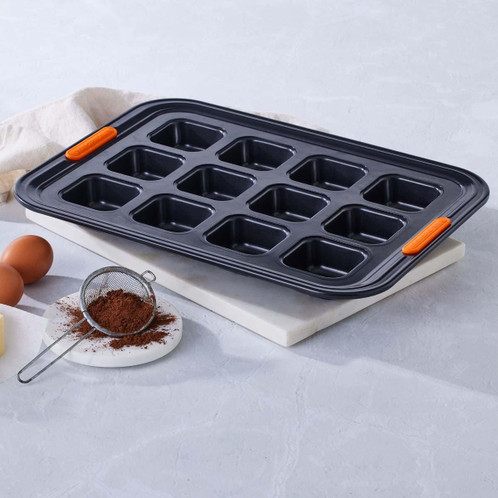 Le Creuset Toughened Non-stick 12 Cup Brownie Tray Lifestyle