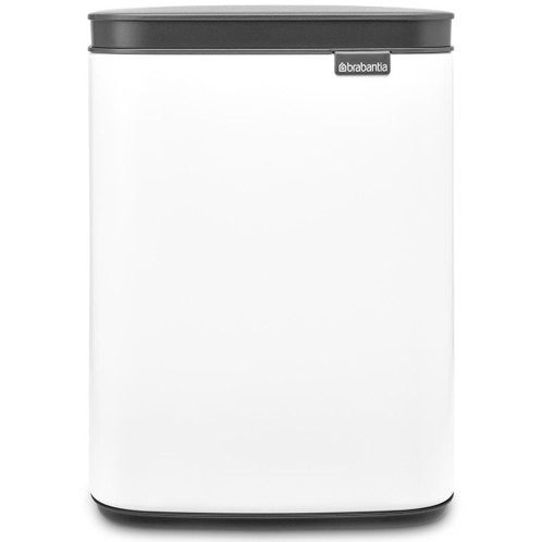 White Brabantia Bo Waste Bin 4 Litre