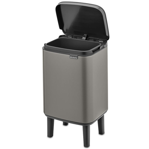 Platinum Brabantia Bo Waste Bin Hi 4 Litre Detail